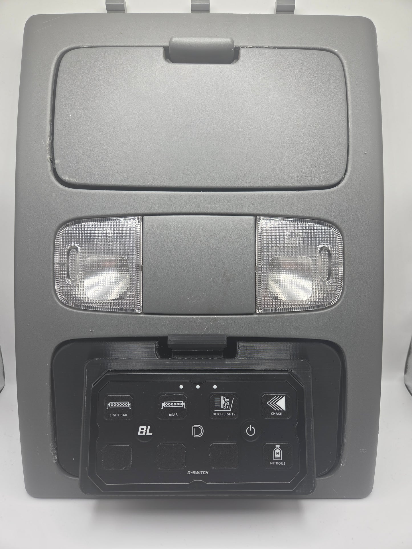 2005-2011 Toyota Tacoma Overhead 3D Printed Diode Dynamics D-Switch Panel Mount