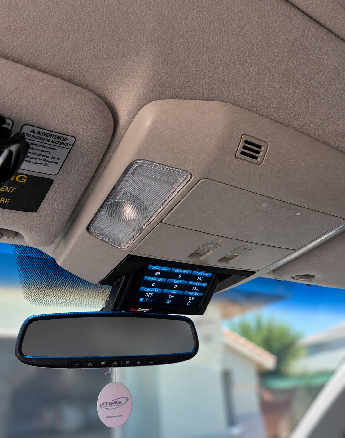 2007-2021 Toyota Sequoia/Tundra Scangauge 3 Overhead Panel Mount