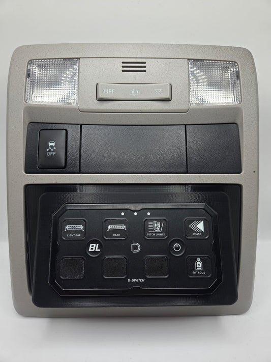 2016-23 3rd Gen Toyota Tacoma Overhead Diode Dynamics D-Switch Panel Mount