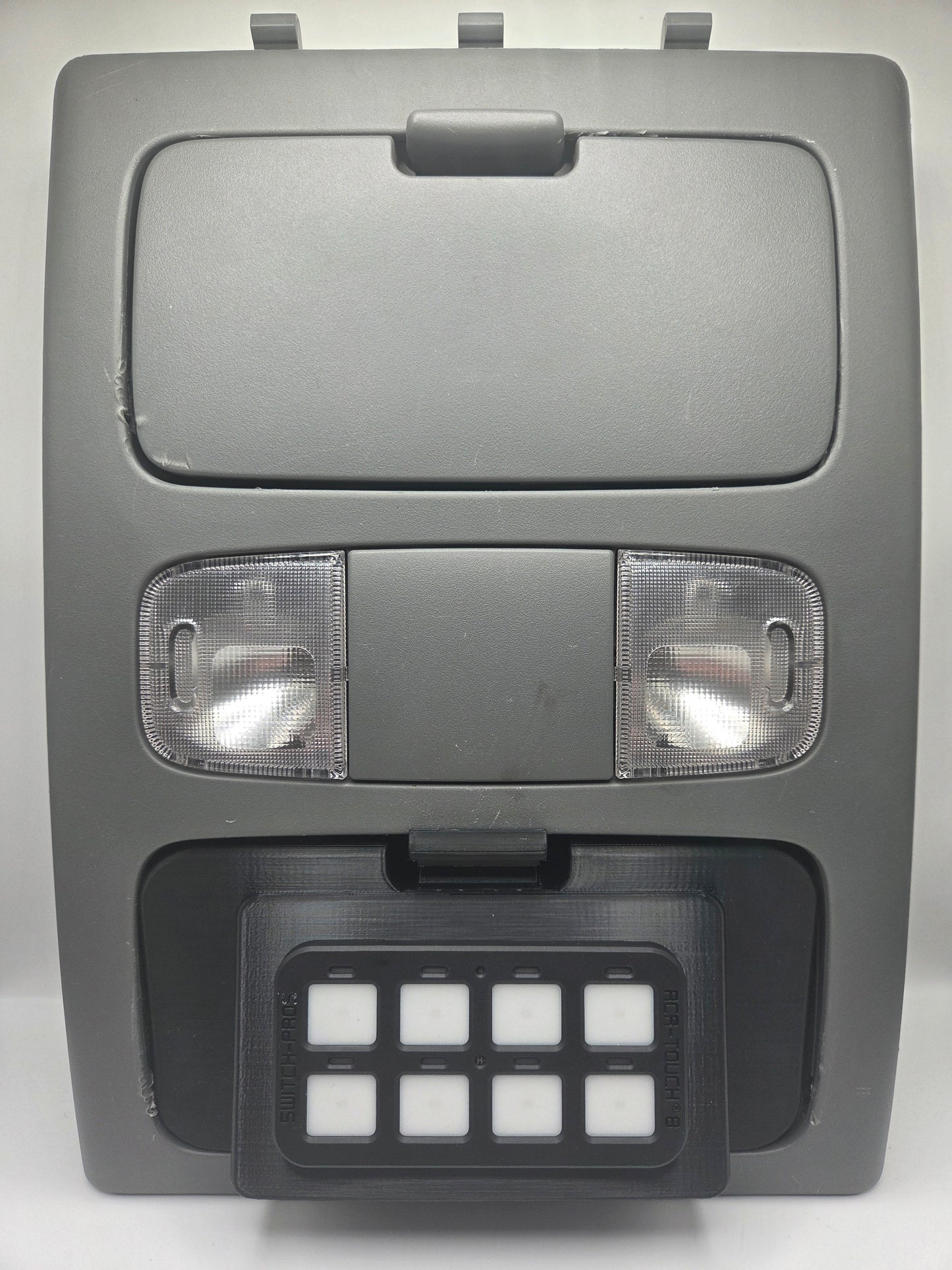 2005-2011 Toyota Tacoma Overhead 3D Printed SwitchPros SP9100 Switch Panel Mount