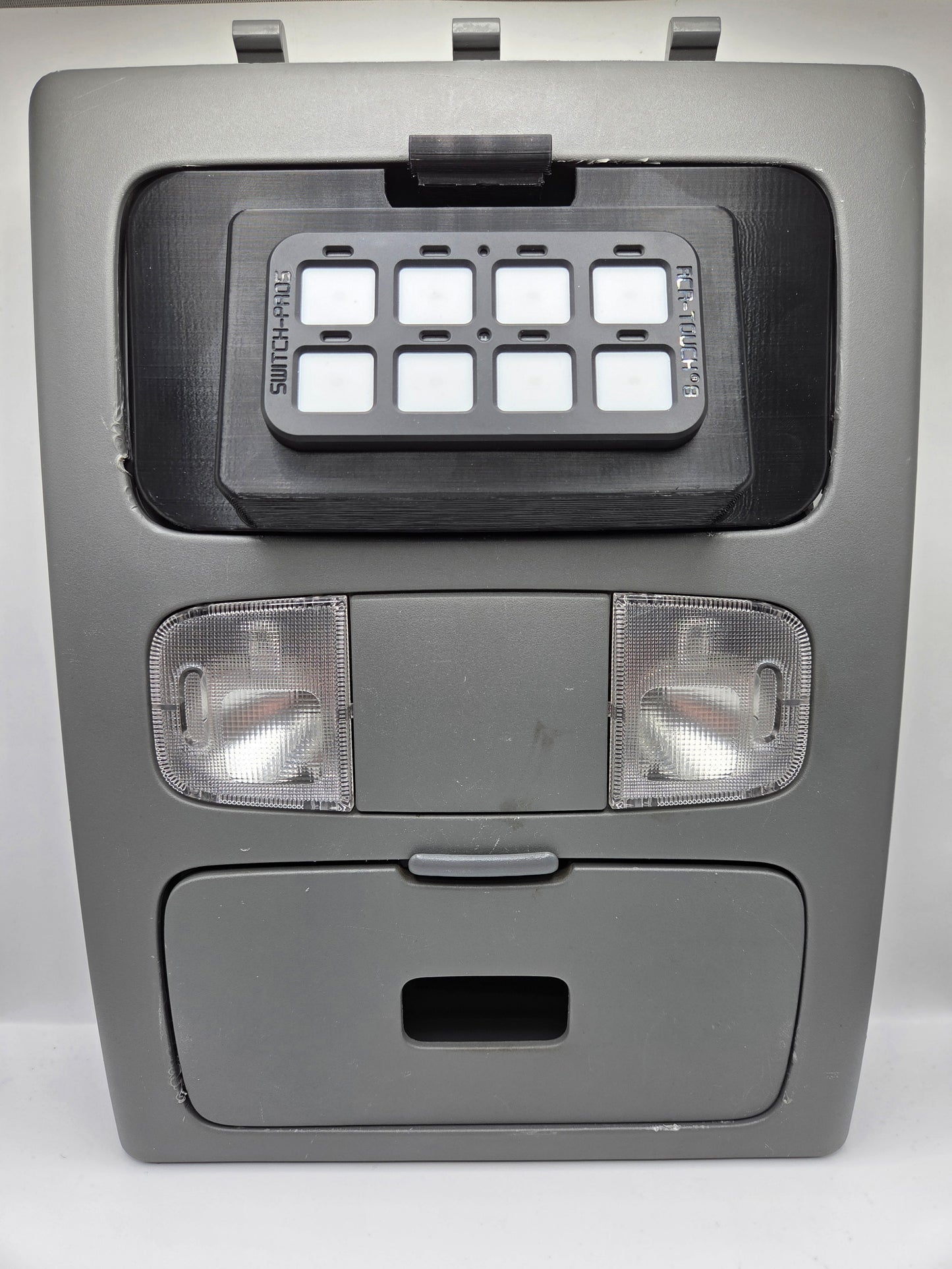 2005-2011 Toyota Tacoma Overhead 3D Printed SwitchPros SP9100 Switch Panel Mount