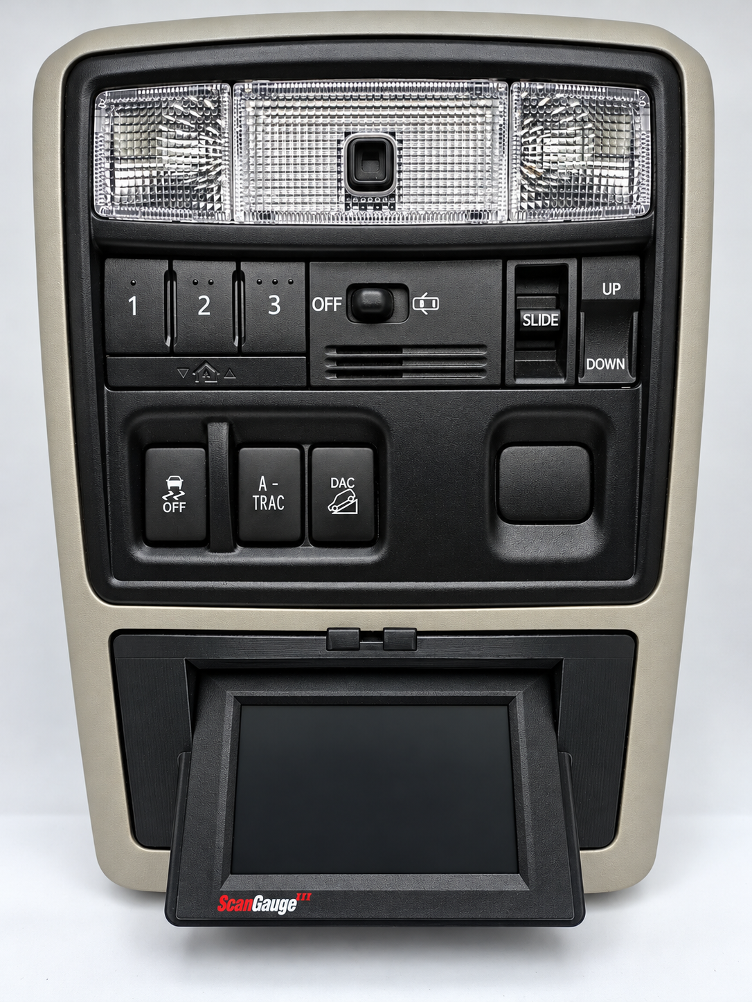 2010-2023 Toyota 4Runner Scangauge III Overhead Panel Mount