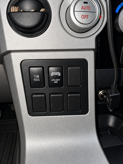 2nd Gen 2007-2021 Toyota Sequoia/Tundra 6 OEM Short Style Switch Dash Mount