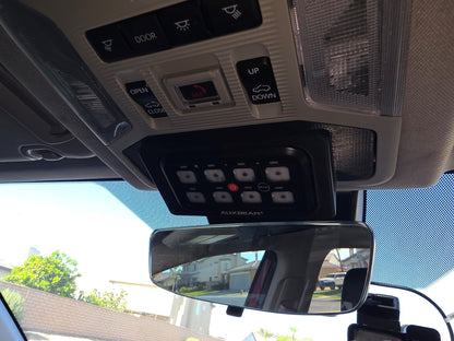 2019-2023 Toyota RAV4 Auxbeam 8 Gang Overhead Switch Panel Mount