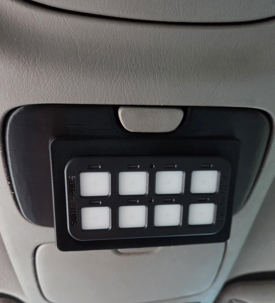 2001-2007 Toyota Sequoia/Tundra Overhead SwitchPros SP9100 Switch Panel Mount