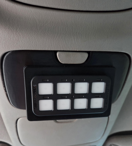 2001-2007 Toyota Sequoia/Tundra Overhead SwitchPros SP9100 Switch Panel Mount