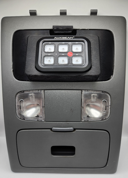 2005-2011 Toyota Tacoma Overhead 3D Printed Auxbeam 6/8/8XL Switch Panel Mount