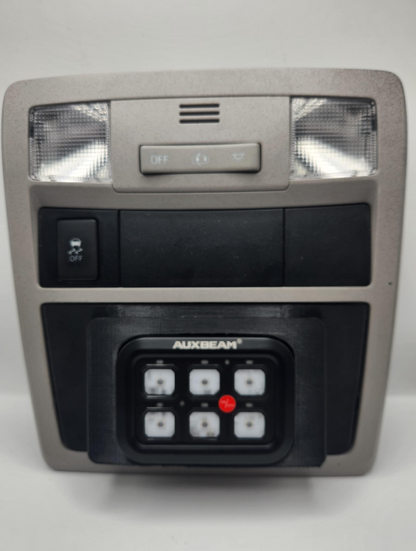 2016-23 3rd Gen Toyota Tacoma Overhead Auxbeam 6/8/8XL Switch Panel Mount