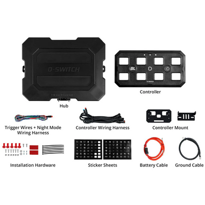Diode Dynamics D-Switch 8-Channel Switch Panel