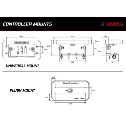 Diode Dynamics D-Switch 8-Channel Switch Panel