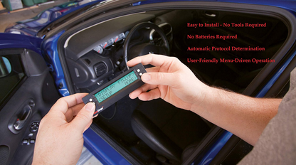 ScanGauge Ultra Compact 3-in-1 Automotive Computer with Customizable Real-Time Fuel Economy Digital Gauges for OBD2 Vehicles