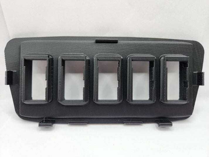 01-07 Sequoia Tundra OEM Style Dash Switch Panel Rear